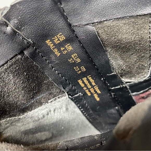 Franco Sarto Malina Black Suede Bootie 7M - Picture 11 of 14